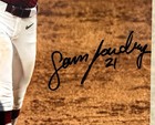 Sam Landry Sooners Signed 8x10 Photo Jsa Coa Ou Softball Oklahoma C