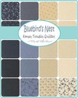 Moda Fat Quarter Bundle Bluebird s Nest By Kansas Troubles Quilters 9800ab