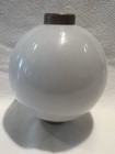 Vintage Glass And Metal Weather Vane Lightning Rod Ball