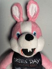 Rare   2017 Green Day Drunk punk Bunny Revolution Radio Revrad Tour Plush