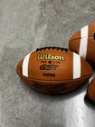 Lot Of 3 Wilson Gst Leather Football 