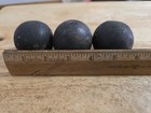 Civil War Cannonball 2    Original Lot 3 Balls  