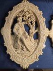 Pair Of Vintage 1958 Jayess United Inc Chalk Plaques