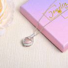Cremation Jewelry 925 Sterling Silver Teardrop Urn Necklace For Ashes Heart Shap