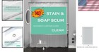 72x72 Clear Peva Shower Curtain Liner - Lightweight  Water-repellent   Stylish