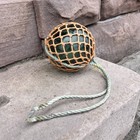 Vintage Glass Japanese Fishing Float