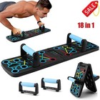 All In1 Push Up Rack Board System Fitness Workout Train Home Gym Exercise Stands