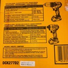 Dewalt Mode Dck277d2 20v Max Cordless Brushless Drill   Impact Driver Combo Kit