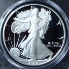 1986-s 1oz Silver American Eagle Dollar - Pcgs Pr 70 Dcam