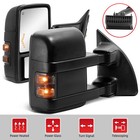 Pair Power Heated Tow Mirrors For 2008-2016 Ford F250 F350 F450 F550 Super Duty