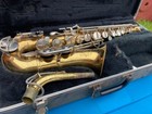 Vintage Sax Bundy Ii By Selmer Alto Saxophone W case Made Usa Parts Restoration