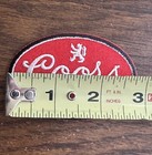 Coors Banquet Beer Oval Iron On Embroidered Patch Golden Colorado