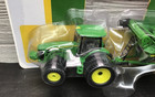 Ertl John Deere 8320r Tractor W duals   J m Grain Cart New  