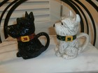 Scottie Dog  david s Cookies  Black   Wheaten W tartan Cookie Mugs