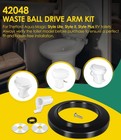 Rv Toilet Repair Kit Waste Ball Drive Arm Assembly 42048 Complete Set