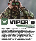 Vortex Optics Viper Hd 12x50 Roof Prism Binocular W  Hat And Cleaning Pen Bundle