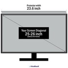 25-26 Inch Anti-blue Light Computer Monitor Filter Pc Screen Protector    open Box
