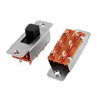 10 Pcs 250vac 3a 125vac 6a 6 Terminal 2 Position Dpdt On off Mini Slide Switch