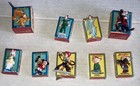 1961 Marx Disneykins-9 Different Boxed Figures-all Hi Grade Nmib 