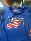 Usa Olympic Hockey Team Vintage Nike Jersey Xl
