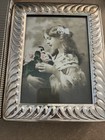 Timeless Treasures Silverplated Picture Frame album 24 5x7  Photo Girl Velvet