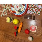 Melissa And Doug Wooden Food Set Large Lot - Not Complete  Replacements