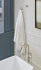 Bh36030g10 Single Robe Hook 2-1 8 Inch Brushed Nickel Towel Holder Revitalize