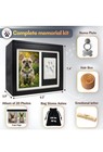 Personalized Paw Print Memory Box For Dogs And Cats - Includes Urn And Clay Kit