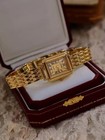 Women   s Dainty Watch Vintage Style Stainless Steel Rectangle Case Roman Dial