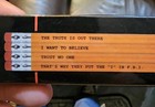 The X-files Pencil Set Loot Crate Exclusive - New  Box Has Dings - See Photos 