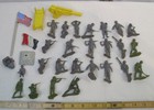 Marx Guns Of Navarone Playset Figures And Parts Lot