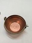 Vintage Doll House Brass copper Pot  Kettle  Pot Made In Japan With Lid 