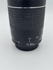 Canon Ef 75-300mm F4-5 6 Iii Telephoto Zoom Lens Clean Tested W Caps