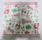 Two Single Cocktail Napkins For Decoupage Winter Christmas Vintage Santa