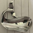 Mariposa Small Whale Aluminum Nut Candy Dish Nantucket Coastal Beach Stickers