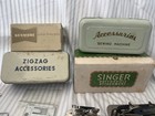 Vintage Singer Sewing Zigzagger Zigzag Stitch Attachment Device   Many Accessori