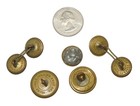 Original Lot 1800 s Us Military Brass Buttons Horstmann Eagle Uniform Ca1