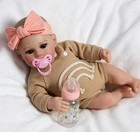18  Real Life Reborn Baby Dolls Vinyl Silicone Newborn Gift Lifelike Girl Doll