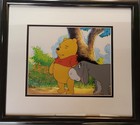 Disney  Winnie The Pooh   Eeyore Original Production Cel-the New Adventures
