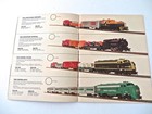 1981 Tyco 1971 Full Color Catalog Of Their Engines And Rolling Stock  Excellent