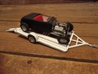 Vintage 1930 s Ford Roaster With Trailer Model Kit - Junkyard Parts 