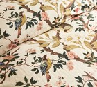 Pottery Barn Nola Songbird Floral Duvet Cover Bedding Bird Botanical Home Decor