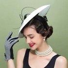 Womens Kentucky Derby Fascinator Wedding Church Hat Headband Headpiece T427