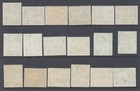 Antigua Gv1 1938-1951 Set Of 12 Mint   6 Shades  Mint Never Hinged   Sg 98 109