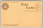 Vintage 1915 Pan Pacific Exposition San Francisco Postcard -  u s  Map Overview 