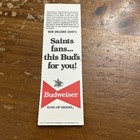 1982 San Francisco 49ers At New Orleans Saints Ticket Stub  Vintage