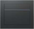 Sora By Bravios Modern Built In Black Mailbox