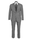 Nwt Eduardo De Simone Suit Grey Lightweight Wool Luxury Handmade Italy 50