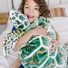 Melissa   Doug Giant Sea Turtle - Lifelike Stuffed Animal  nearly 3 Feet Long 