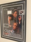 Jsa Authenticated Autographed Casino Movie Poster Framed Display